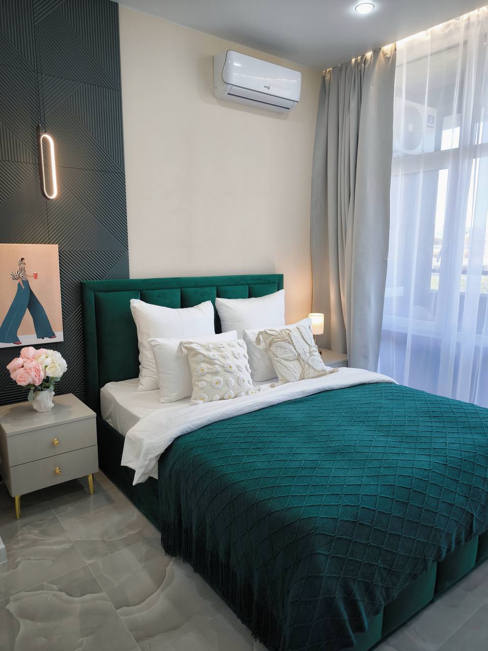 Спальня в апартаментах